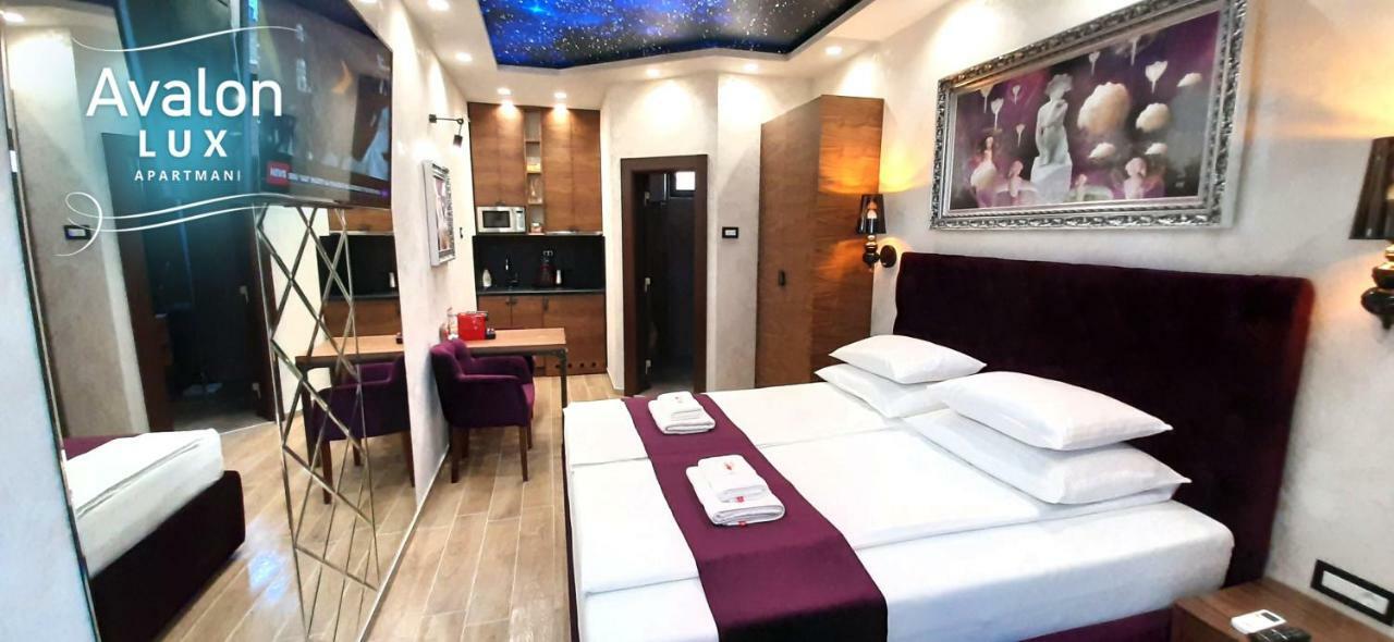 Avalon Lux Studio Apartment نوفي ساد المظهر الخارجي الصورة