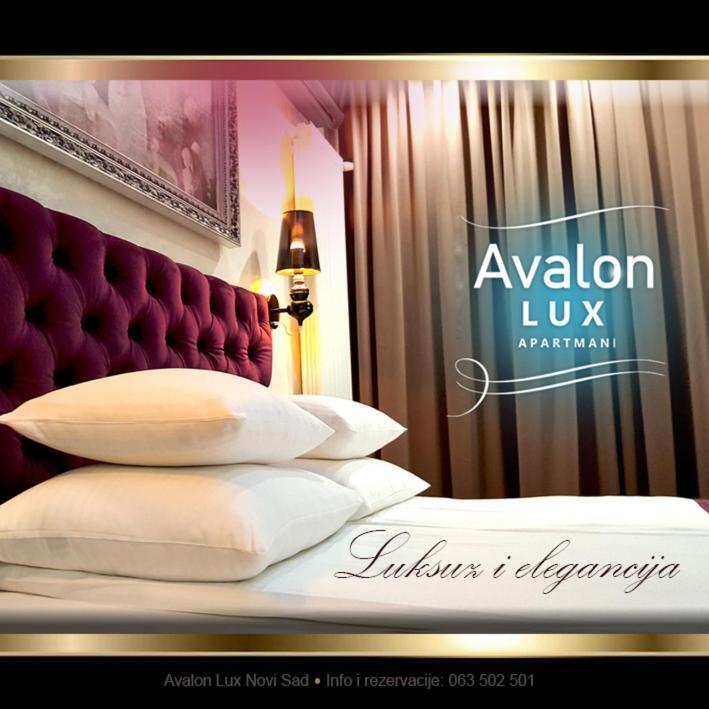Avalon Lux Studio Apartment نوفي ساد المظهر الخارجي الصورة